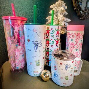 STARBUCKS × ROLLER RABBIT COLLAB FULL SET